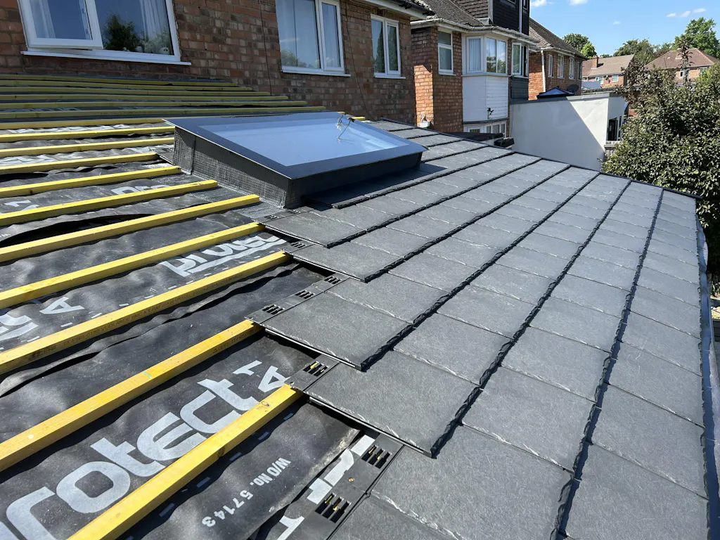 Custom Triple Glazed Frameless Skylight (Pitched Roof)