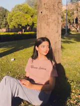 Brown Graphic T-shirt