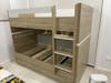 Convertible Bunk Bed with Trundle | Vintage Oak