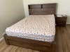 London Storage Bed - Mocha Oak
