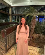 שמלת רוזה חצאית עם שרוולים ארוכים