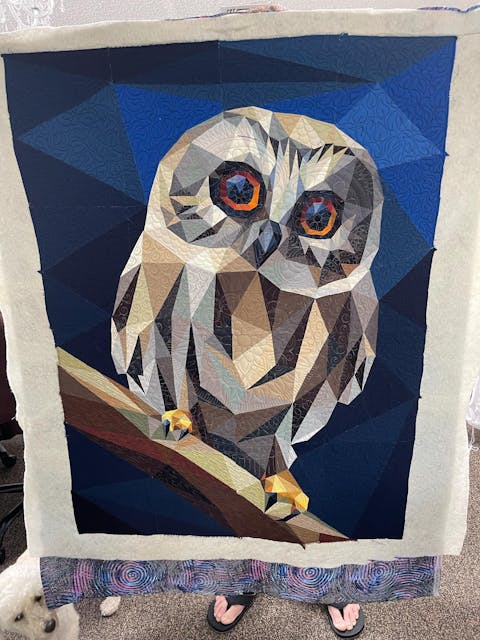 Little Hooter Paper Pieced Quilt Pattern from Legit Kits