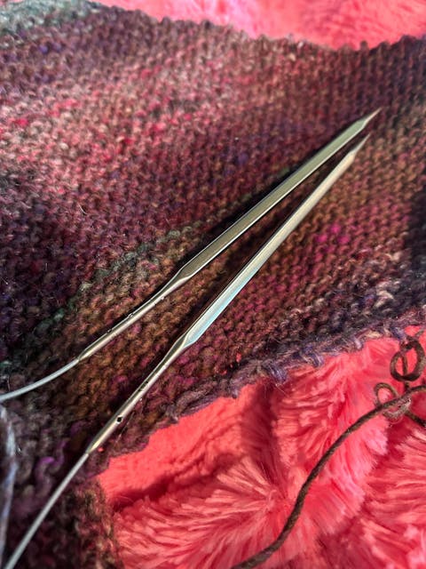 ChiaoGoo 5 Inch (1 cm) QUADS Square Stainless Steel Knitting Needle Interchangeable Tips