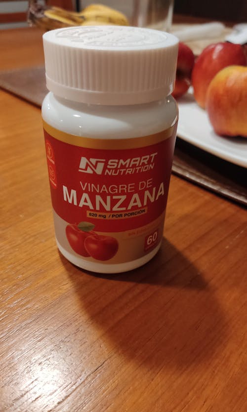 Vinagre de Manzana 820 Mg - 60 Cápsulas - SmartNutrition