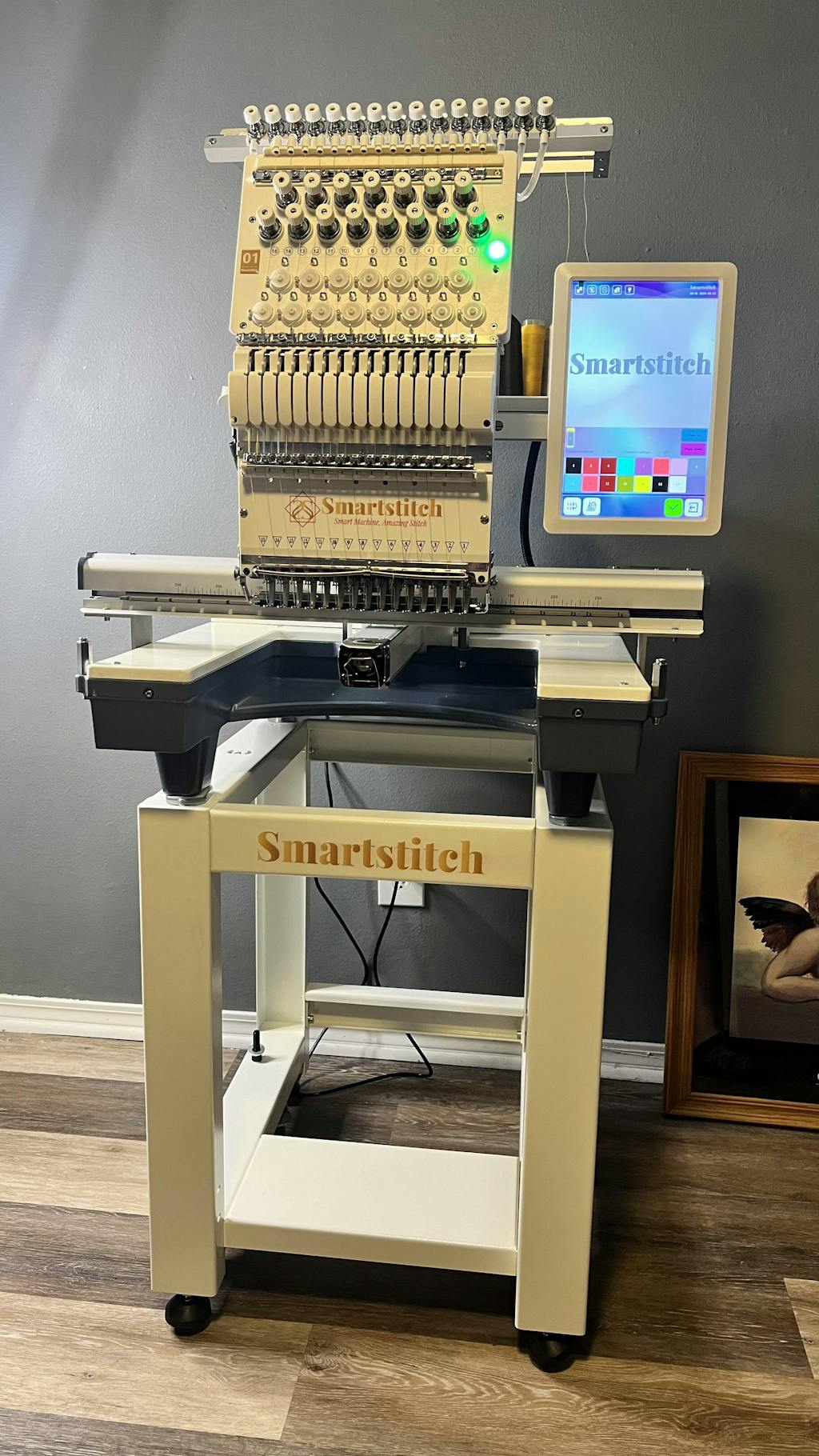 Smartstitch Embroidery Machine S1501, 15 Needles, Max Speed 1200RPM, C