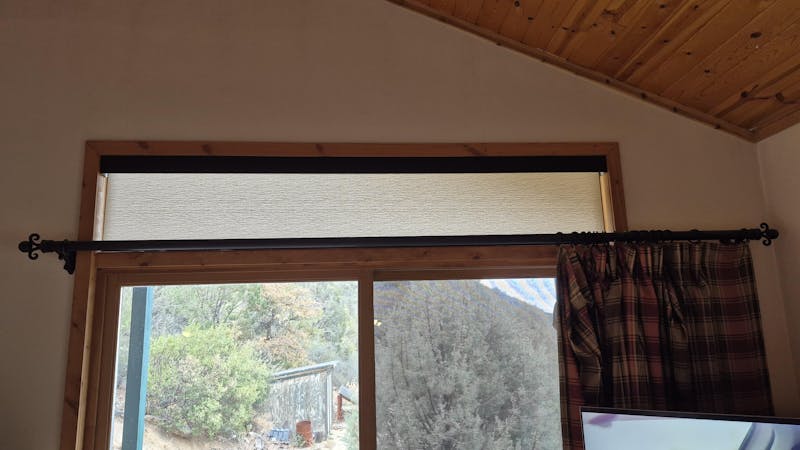 SmartWave Motorized Light Filtering Roller Shades 80% Blackout Harbor