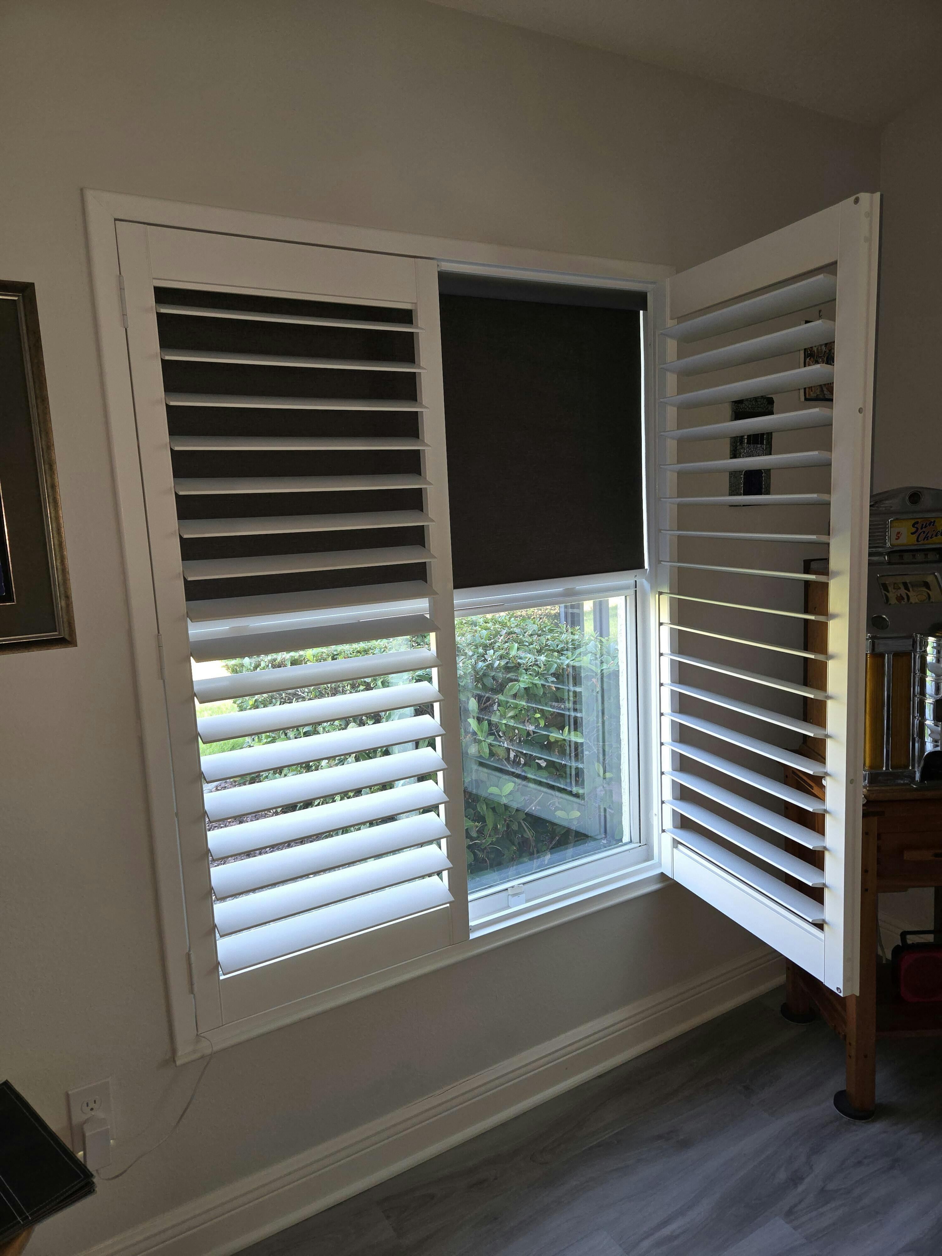 SmartWave Motorized Roller Shades 100% Blackout Wilderness