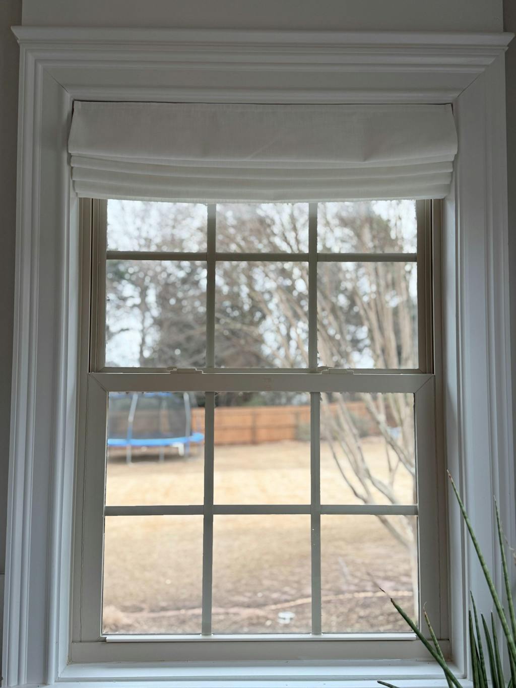 SmartWave Motorized Light Filtering Plain Fold Roman Shades 60% Blackout Pioneer