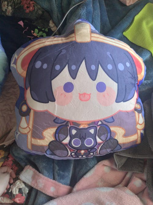 Smile House Genshin Impact Pillow Scaramouche Plush Doll 38CM