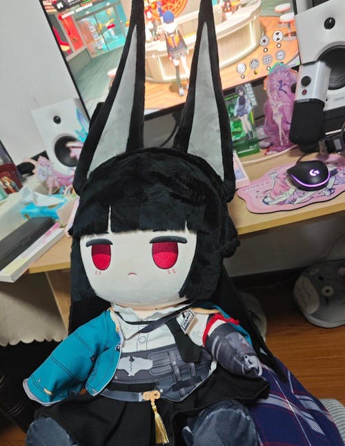 FREE SHIPPING Smile House Zenless Zone Zero/ZZZ Plushies Hoshimi Miyabi Plush Doll 40CM