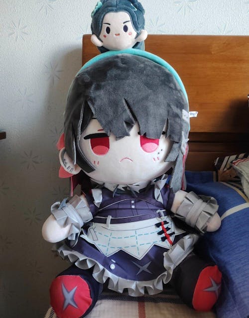 Smile House Zenless Zone Zero Cute Ellen Joe Big Eyes 40CM Plush Doll