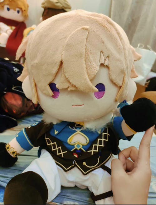 Smile House Honkai: Star Rail Plushies Staring New Style Aventurine 40CM Plush Doll With Hat