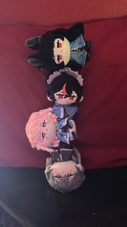 Smile House Zenless Zone Zero/ZZZ Plushies Jane Doe Miyabi Cloak 12CM Doll