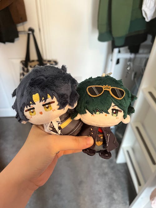 Smile House Zenless Zone Zero/ZZZ Plushies Billy Kid Von Lycaon Lighter Plush Cloak 12CM Doll