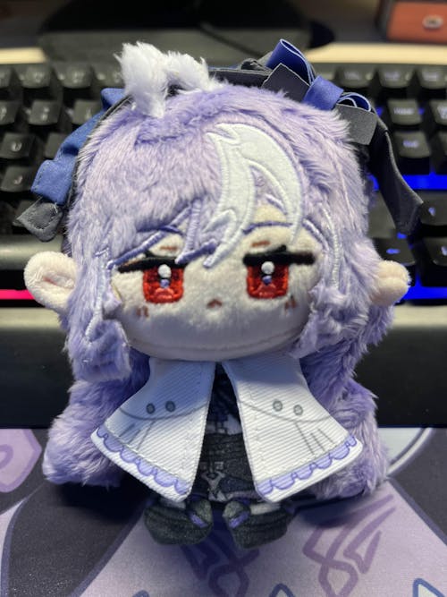 Smile House Wuthering Waves Plushies Vivian Hugo Burnice Cloak Plush Doll 12CM