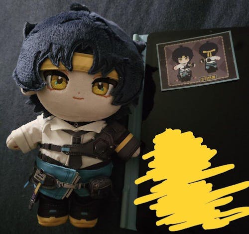 Smile House Zenless Zone Zero/ZZZ Plushies Harumasa Plush Doll 20CM