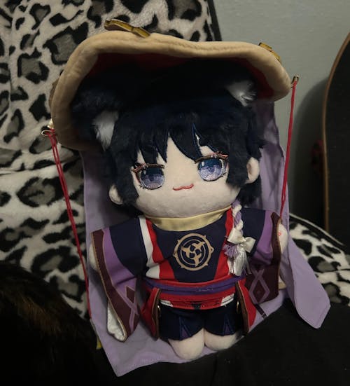 Smile House Genshin Impact Scaramouche Plush Doll 20 CM