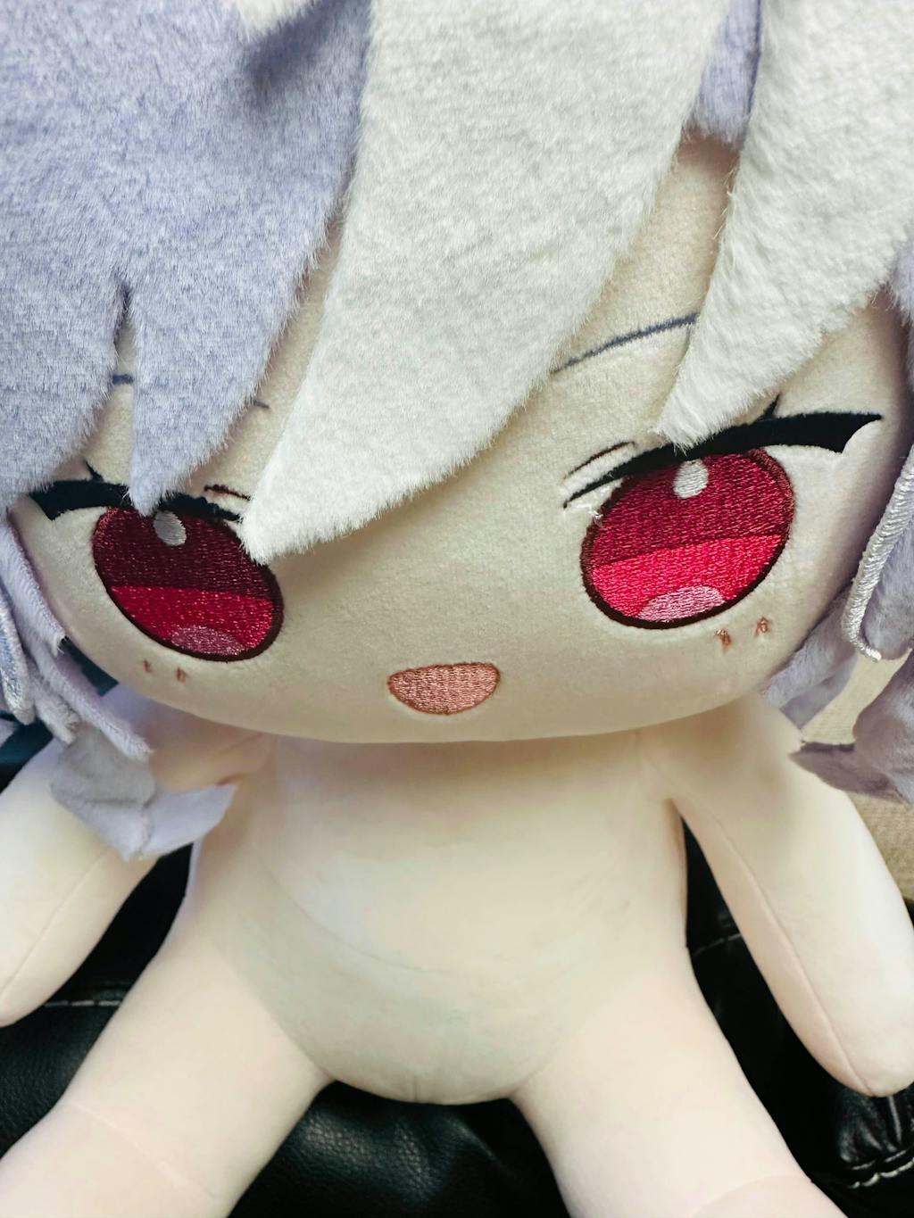 FREE SHIPPING Smile House Fanart Plushtoy Cat Ears Plushies Vi Big Eyes Plush Doll 40CM With Removable Cat Ears