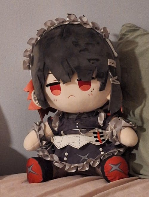 Smile House Fanart Shark Cute Plushtoy Big Eyes 40CM Plush Doll With Magnetic Tail