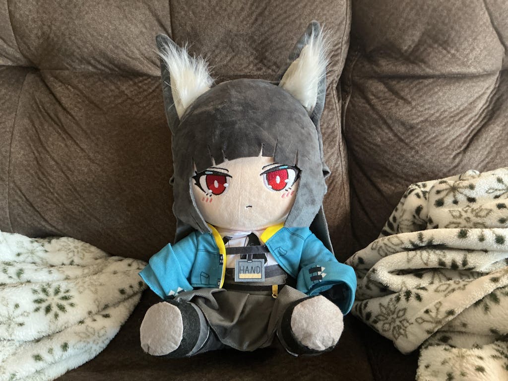 Presale-Smile House Fanart With Ears Clothes Plushies Big Eyes Ver Detail Plush Doll 30CM