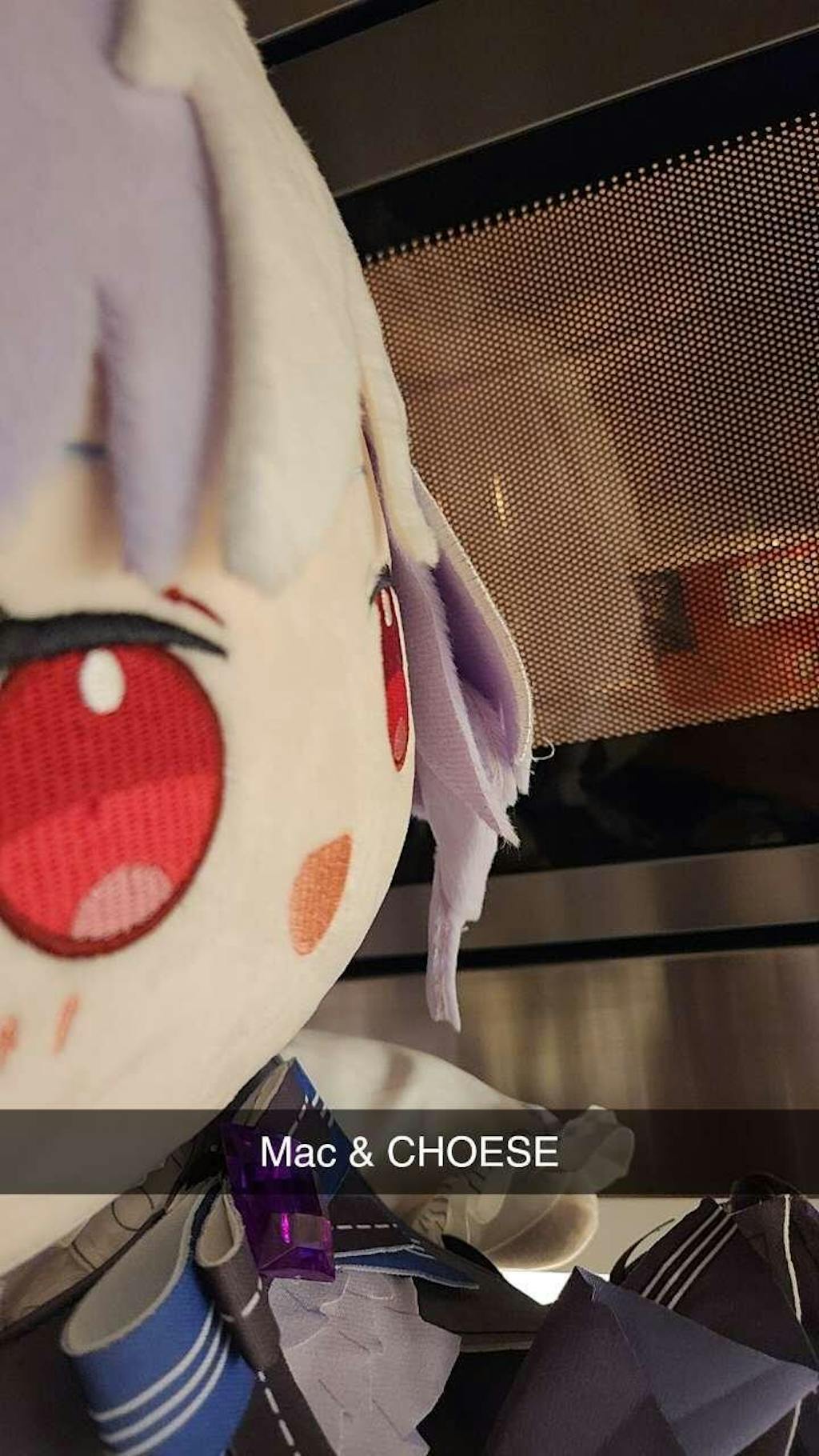 FREE SHIPPING Smile House Fanart Plushtoy Cat Ears Plushies Vi Big Eyes Plush Doll 40CM With Removable Cat Ears