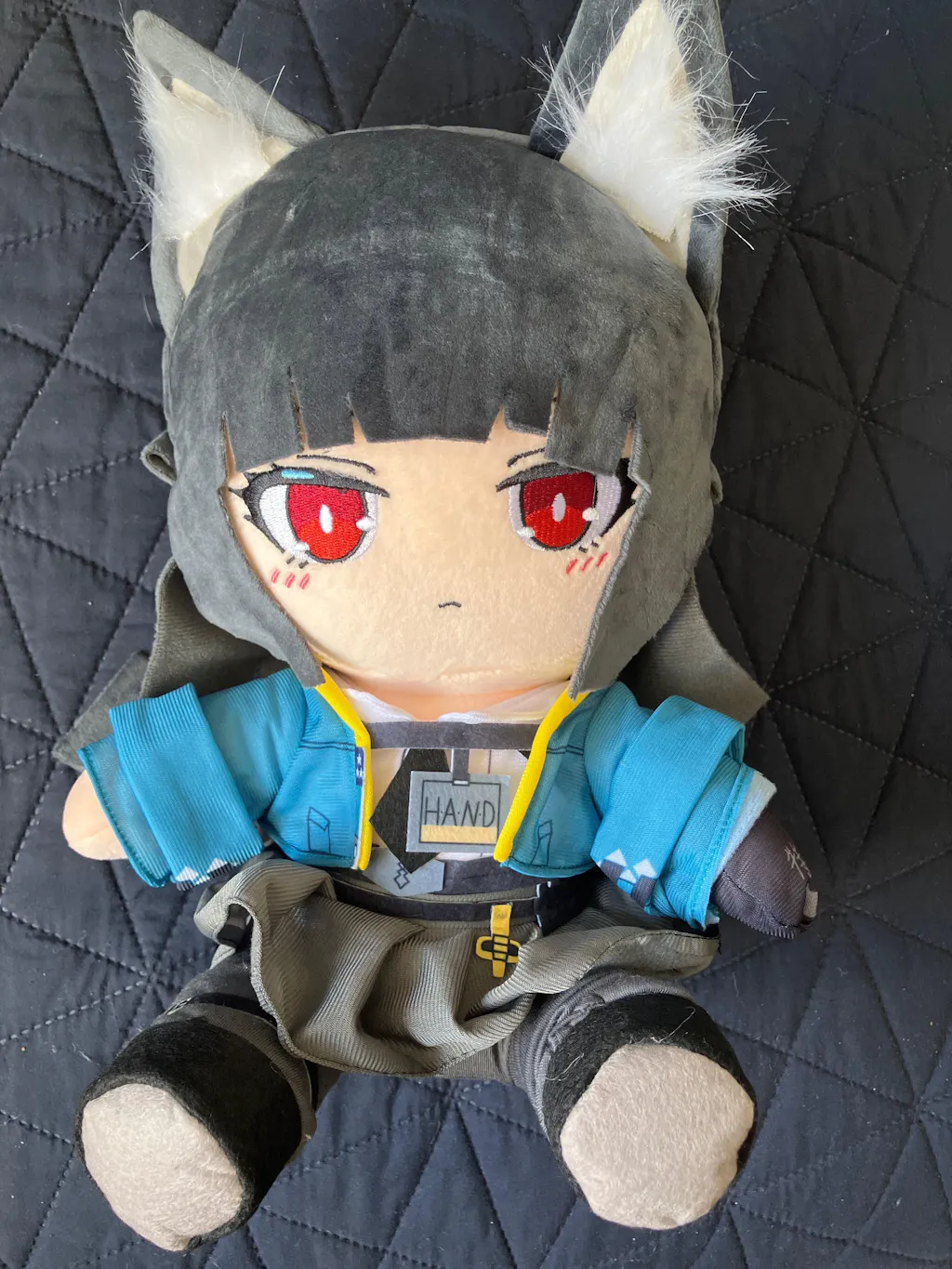 Presale-Smile House Fanart With Ears Clothes Plushies Big Eyes Ver Detail Plush Doll 30CM