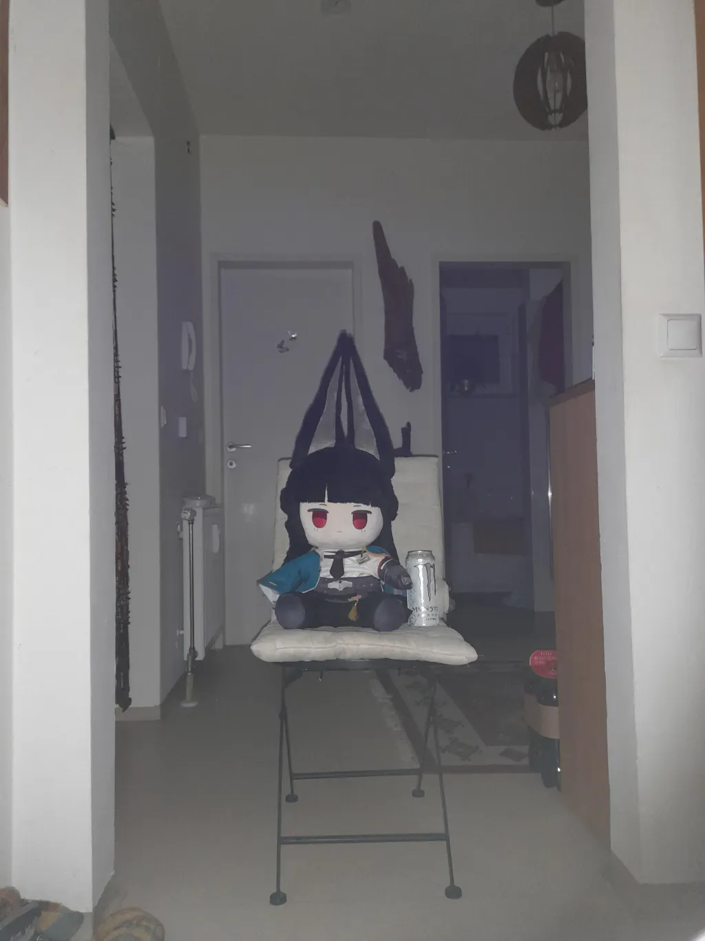 [In Stock] Smile House Fanart Plushtoy With Long Ears Removable Hairband Plushies Big Eyes Ver Plush Doll 40CM