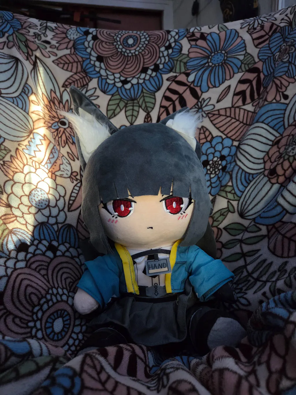 Presale-Smile House Fanart With Ears Clothes Plushies Big Eyes Ver Detail Plush Doll 30CM