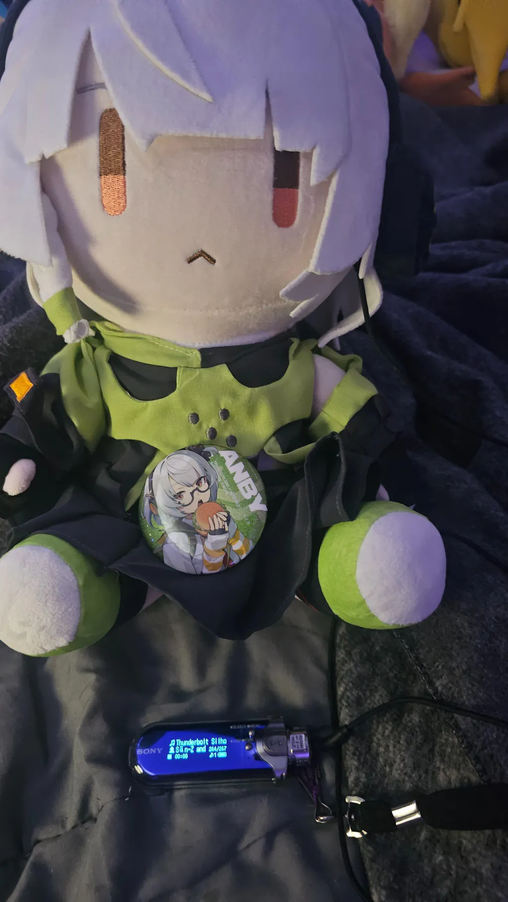 Pre-sale Smile House Fanmade Plushies Staring Eyes Green Clothes Plush Doll 30CM