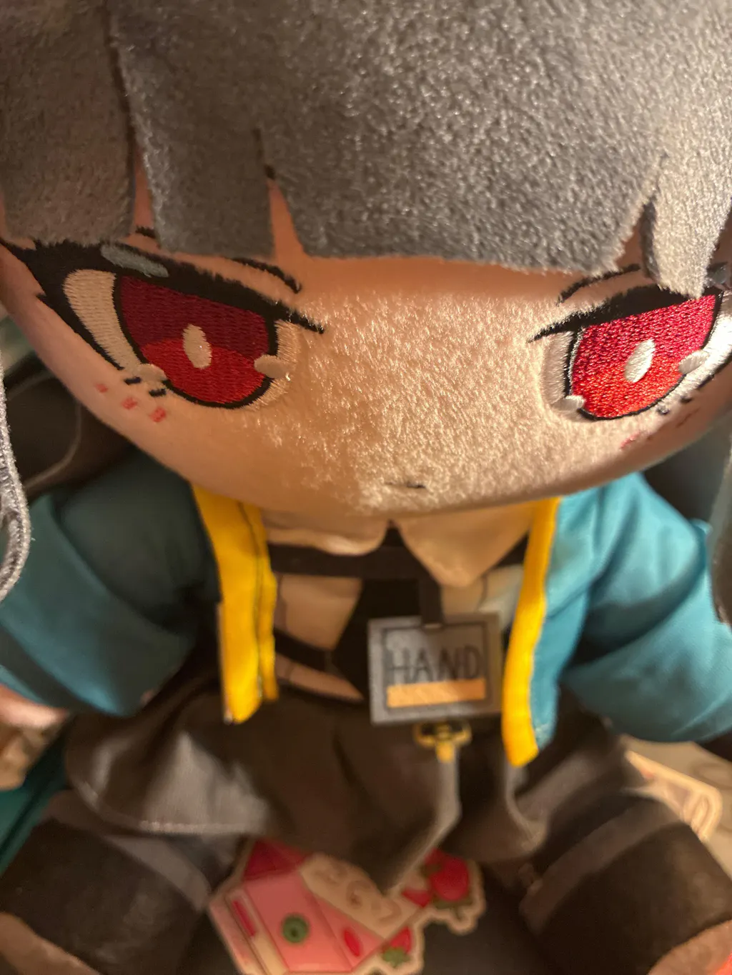 Presale-Smile House Fanart With Ears Clothes Plushies Big Eyes Ver Detail Plush Doll 30CM