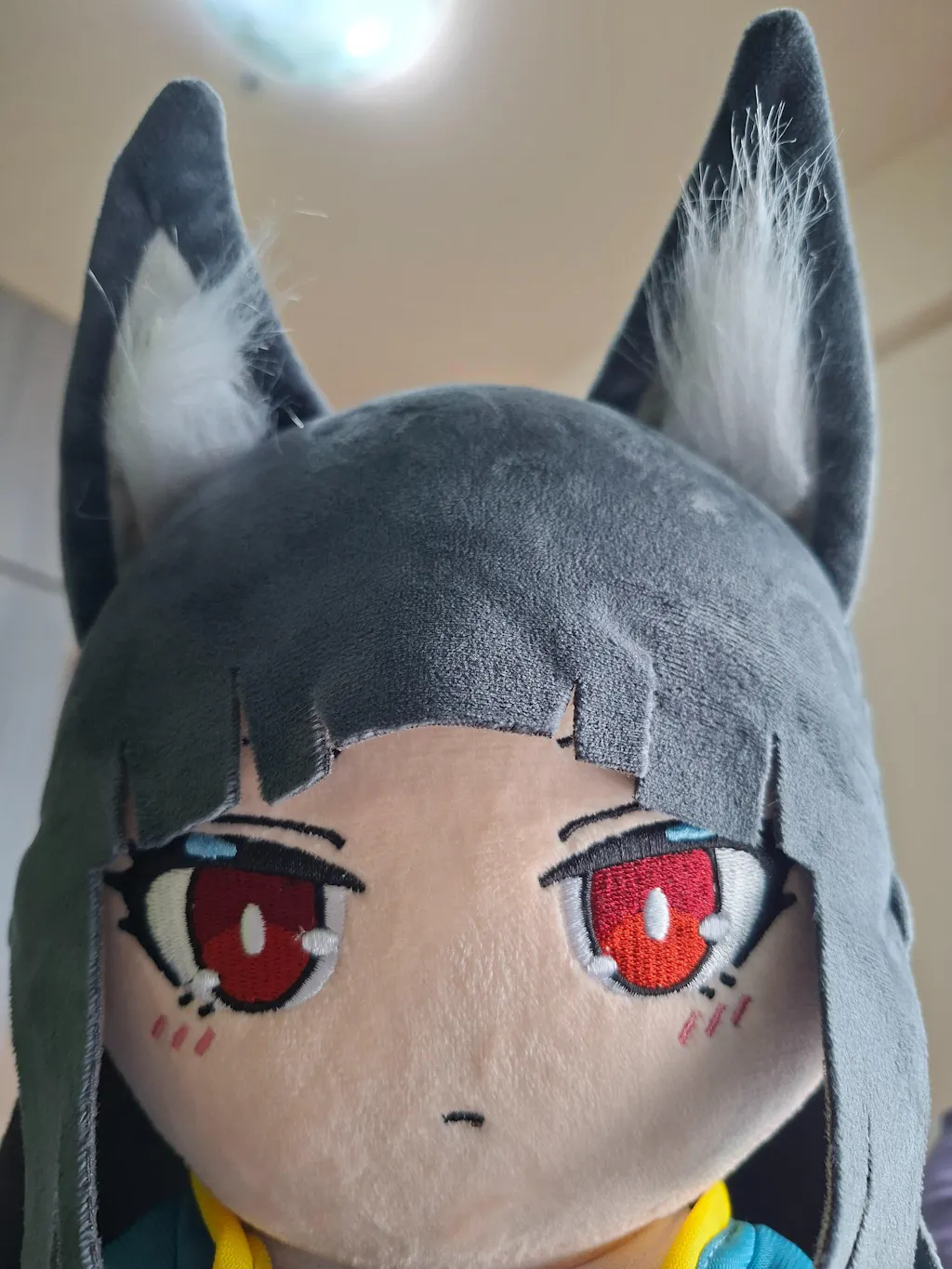 Presale-Smile House Fanart With Ears Clothes Plushies Big Eyes Ver Detail Plush Doll 30CM