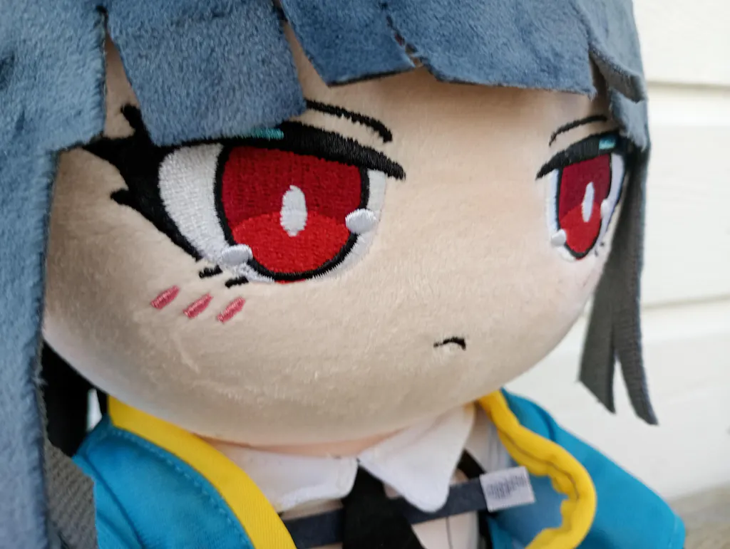 Presale-Smile House Fanart With Ears Clothes Plushies Big Eyes Ver Detail Plush Doll 30CM