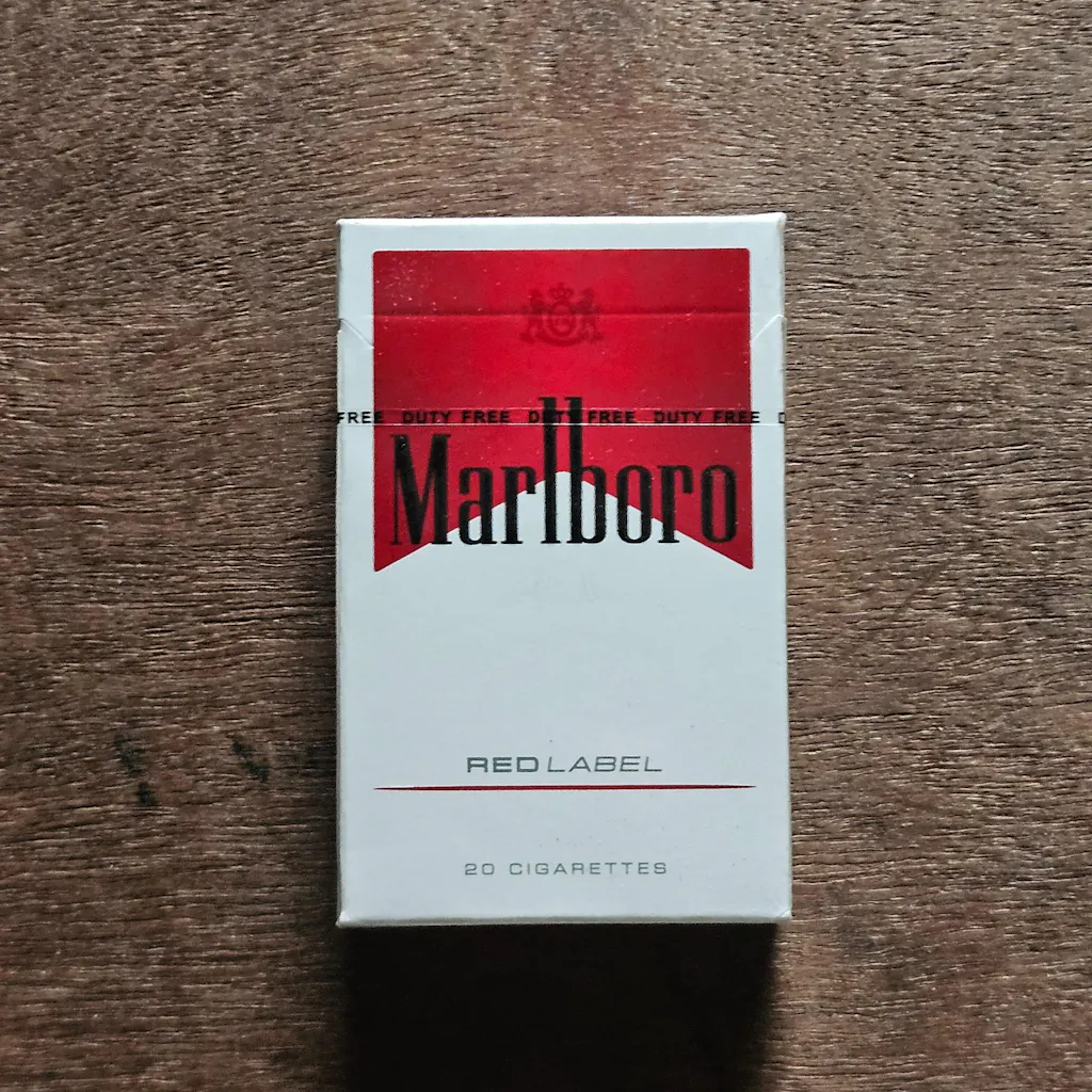 red label cigarette Marlboro Red Label