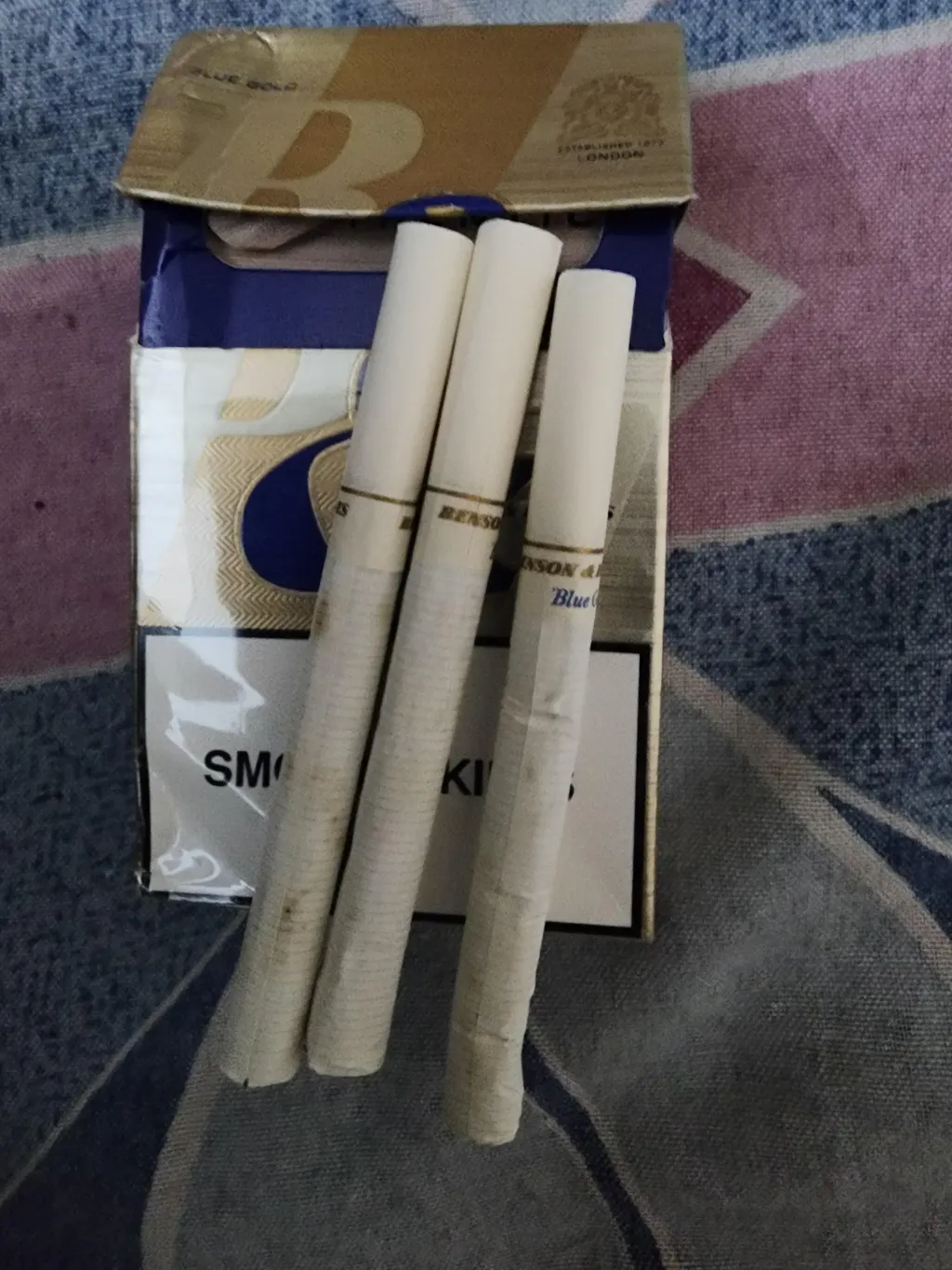 Benson Hedges Blue Gold