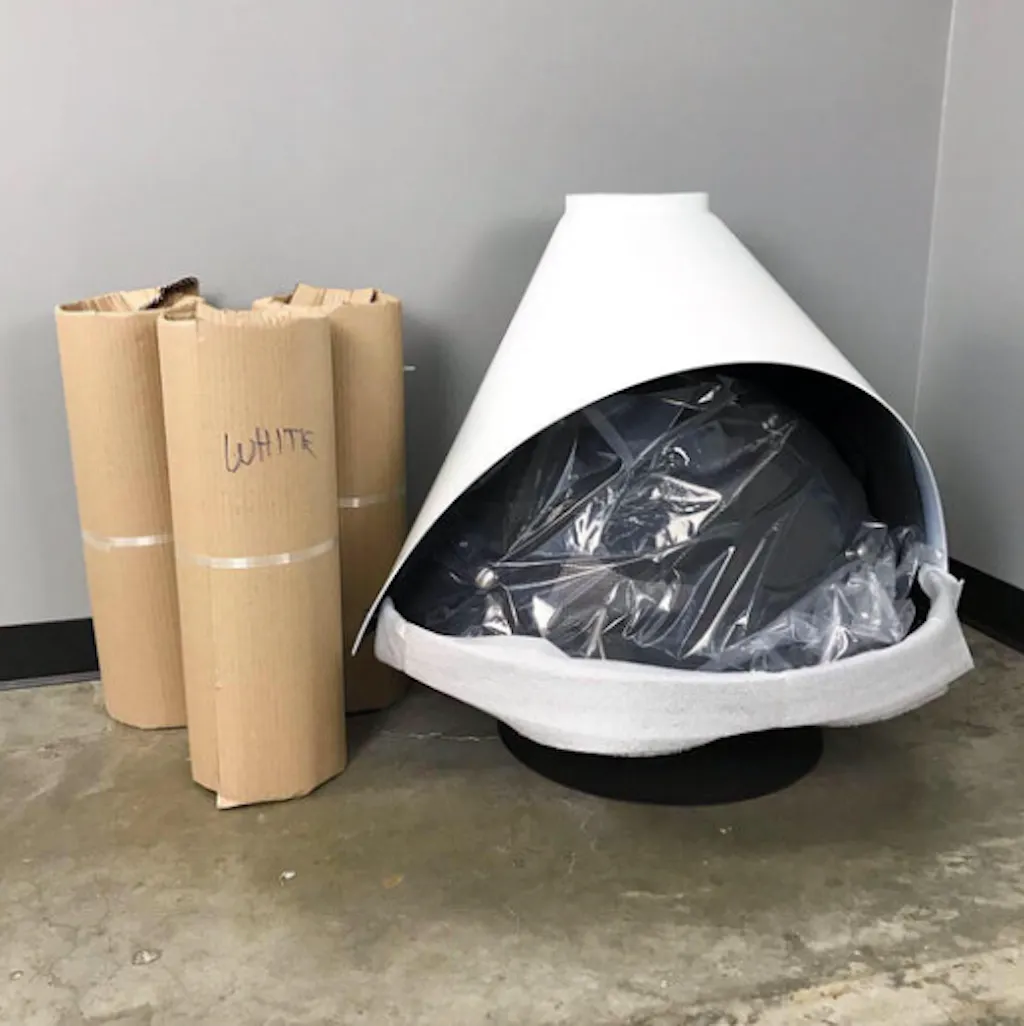 MALM Zircon Mid Century Modern Wood Fireplace 30", 34" and 38" options