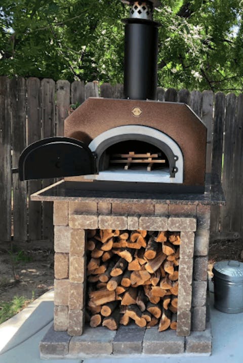CBO 750 Countertop Wood Fired Pizza Oven - 38" x 28" Cooking Surface