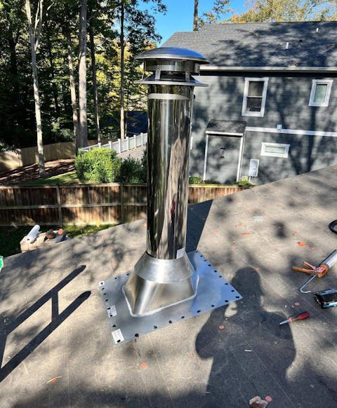 DuraVent 6DT-CS DuraTech Square Ceiling Support Box, 6-Inch Diameter