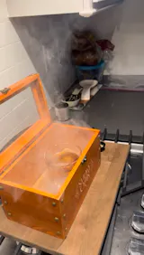 Cocktail Smoker Box with Smoking Gun