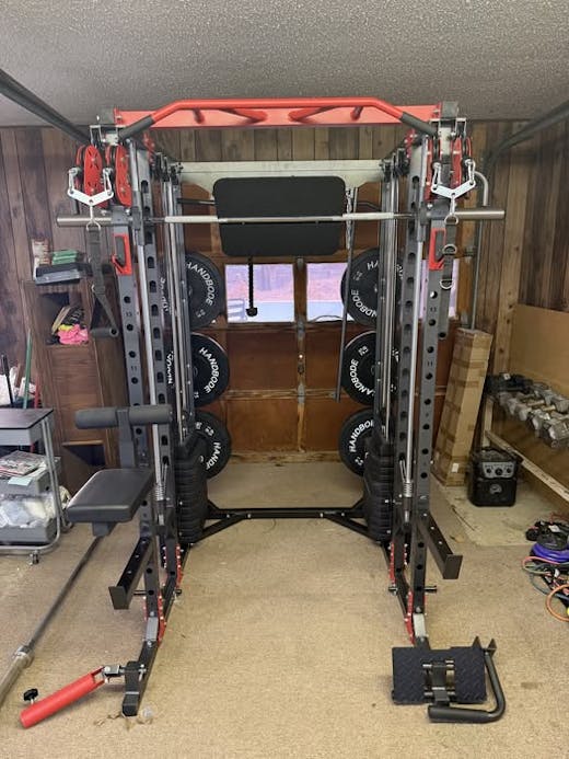 Snode Home Gym Smith Machine - ALL10 Pro with 350LB Stack