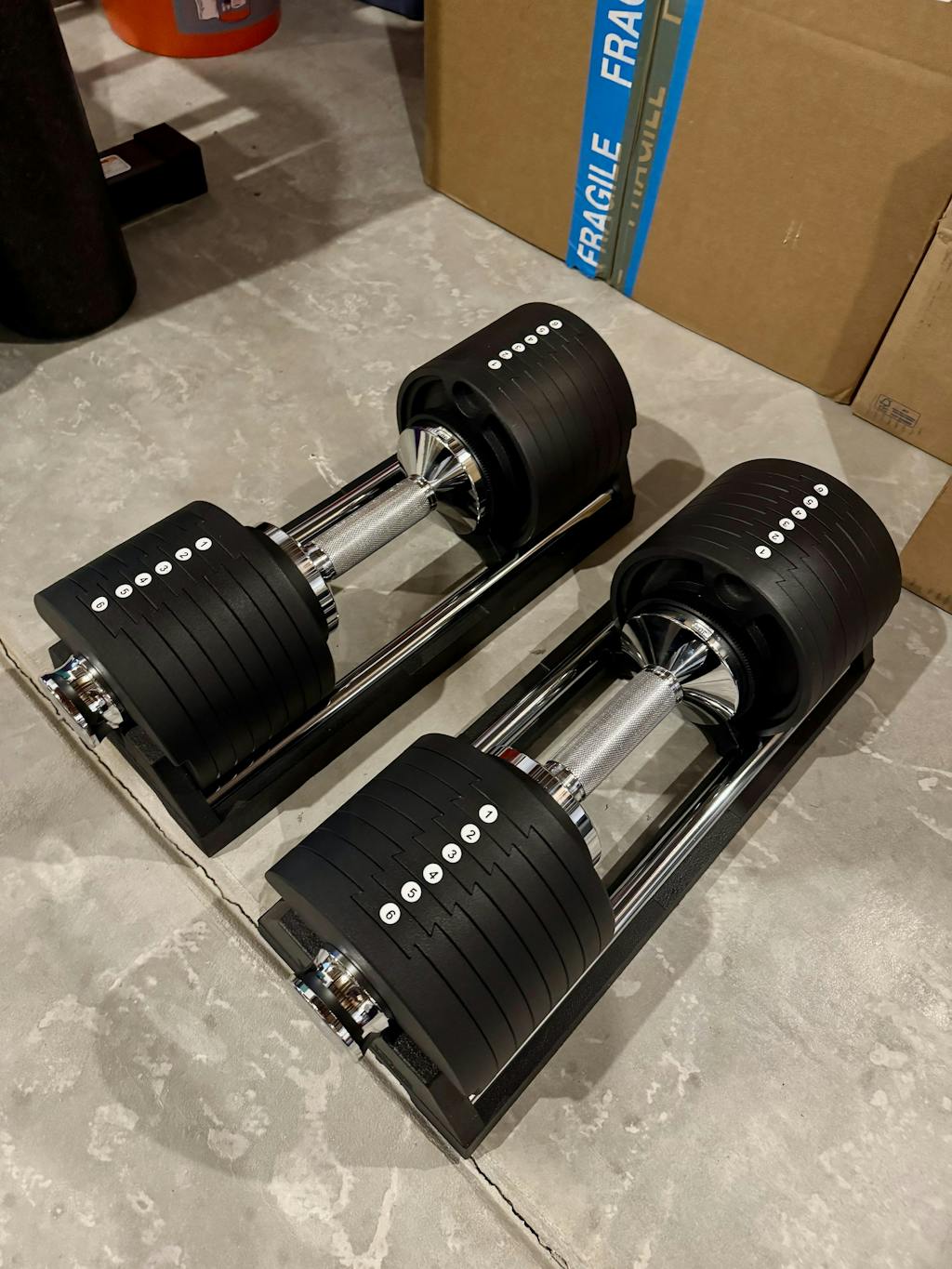 Snode AD80 Drop-proof Cast Iron Adjustable Dumbbells 80 LB