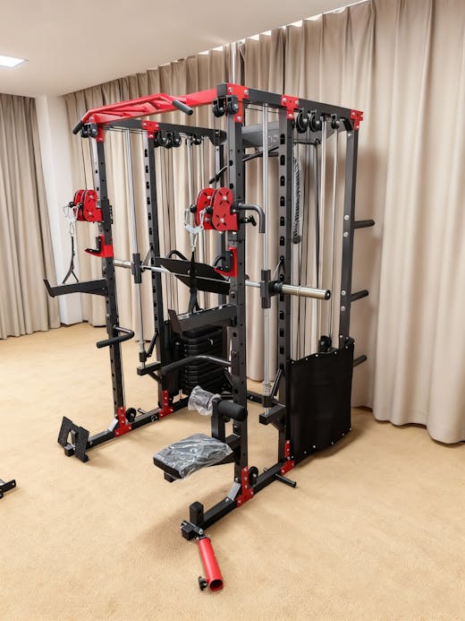 Snode Home Gym Smith Machine - ALL10 Pro with 350LB Stack