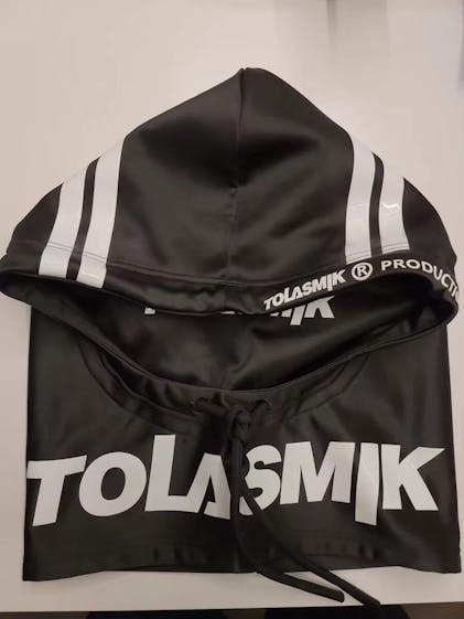 トラスミック Tolasmik ヘルメット フード Tolasmik パープル