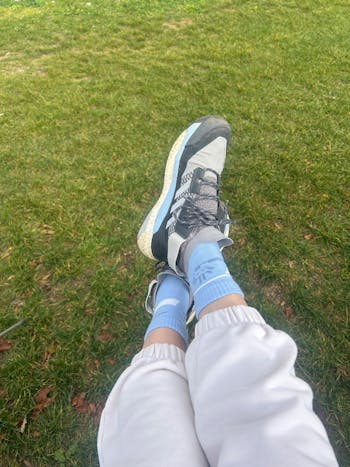 Merino Socks Glacier Blue