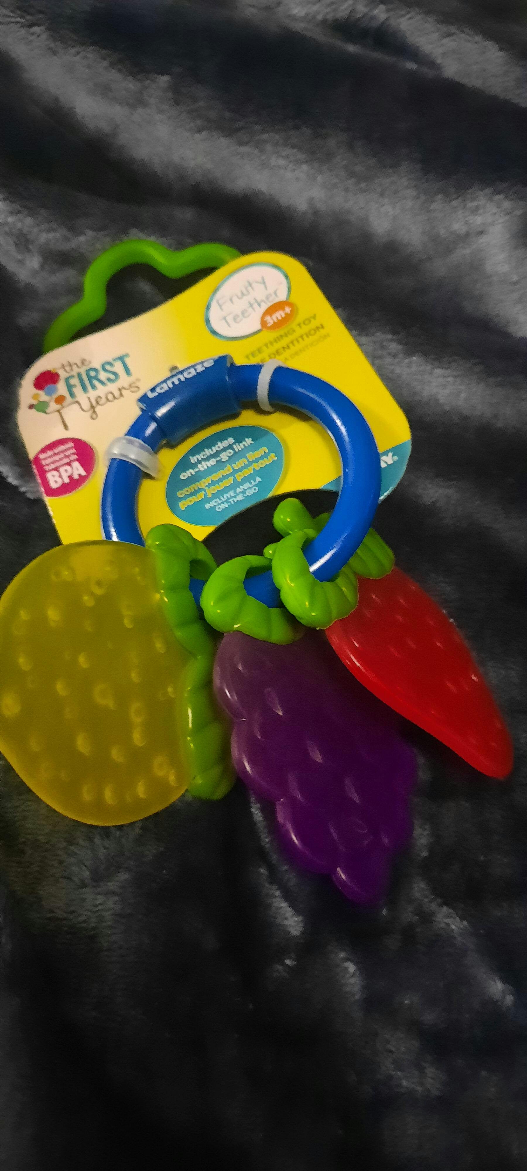 Tomy first years cheap teething ring