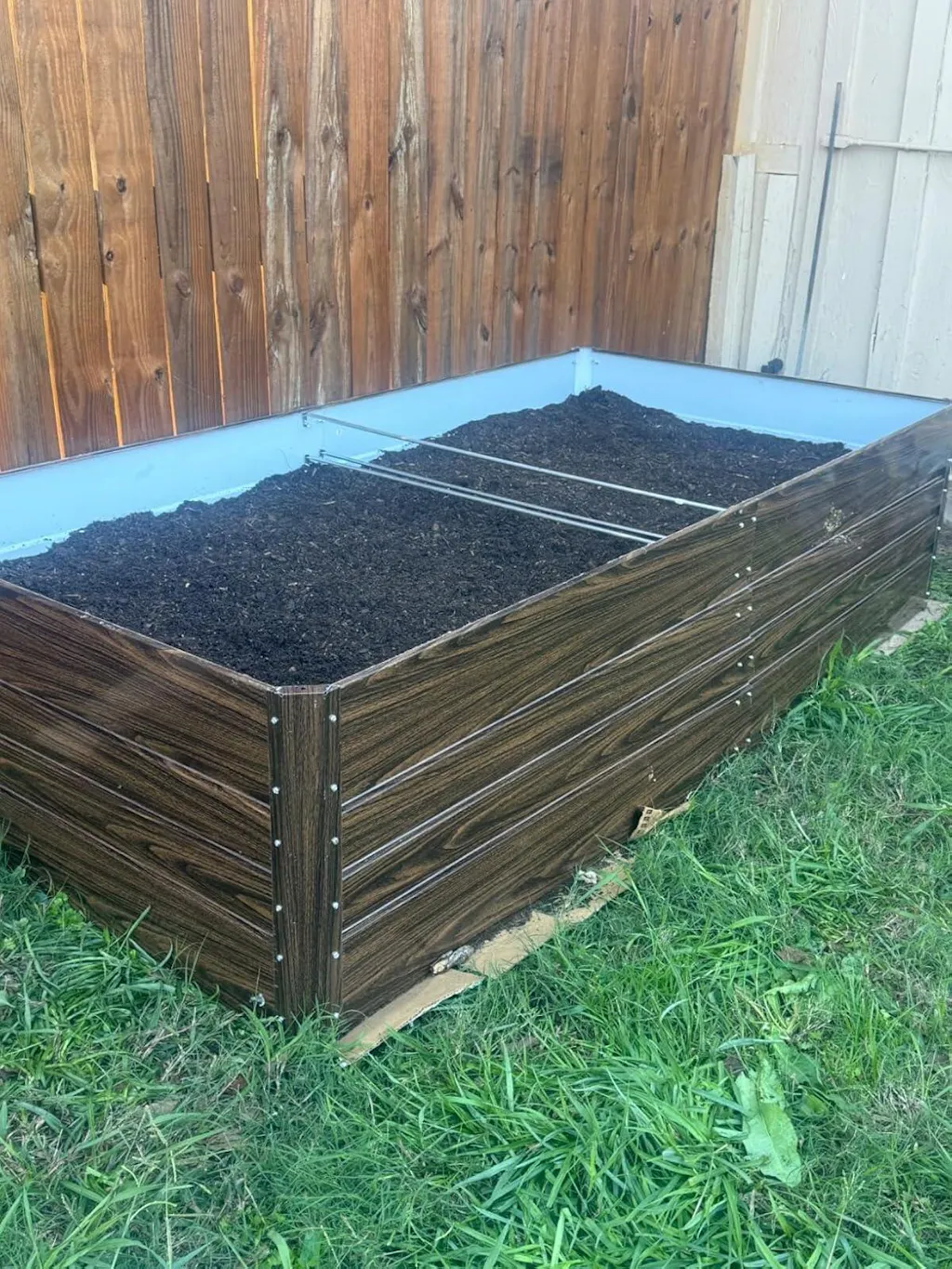 24" Tall 8x4 ft Modular Metal Raised Garden Bed