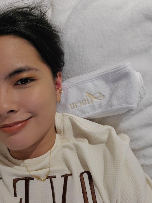 Camille Shell Pearl Gold Cuff (Single)