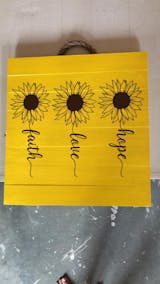 Download Faith Hope Love Sunflower Svg So Fontsy