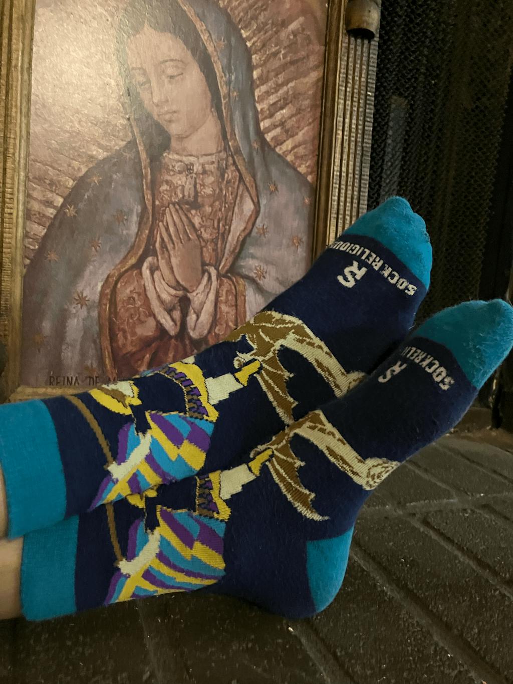 St. Michael Socks Sock Religious St. Joseph , Papal Socks , Pope