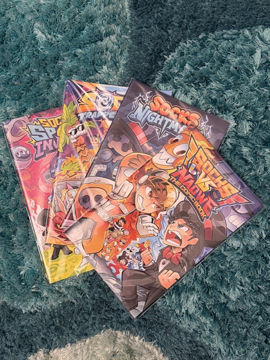 Socks Comic Book: Trapped in Time