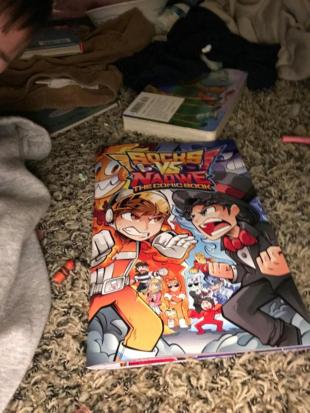 Socks Comic Book: Socks VS Nadwe